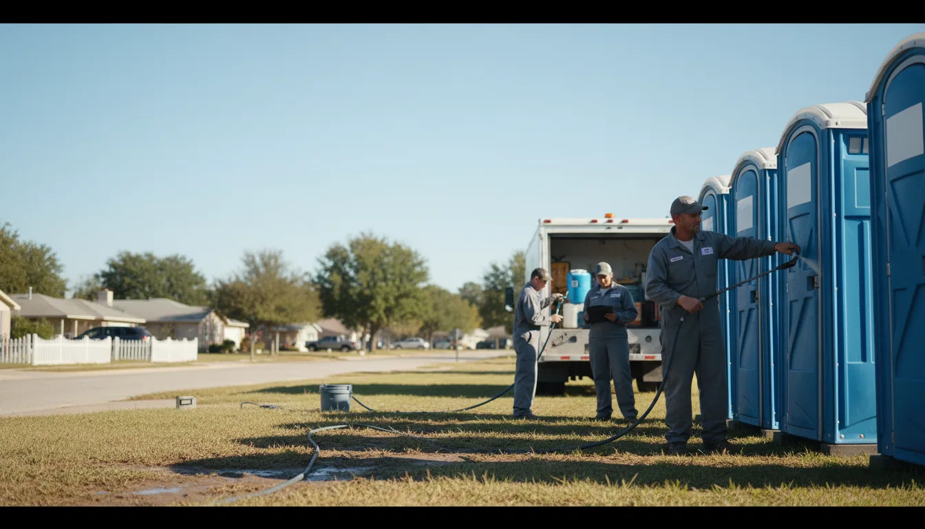 Long-Term Portable Toilet Rental in Kansas, OH near me